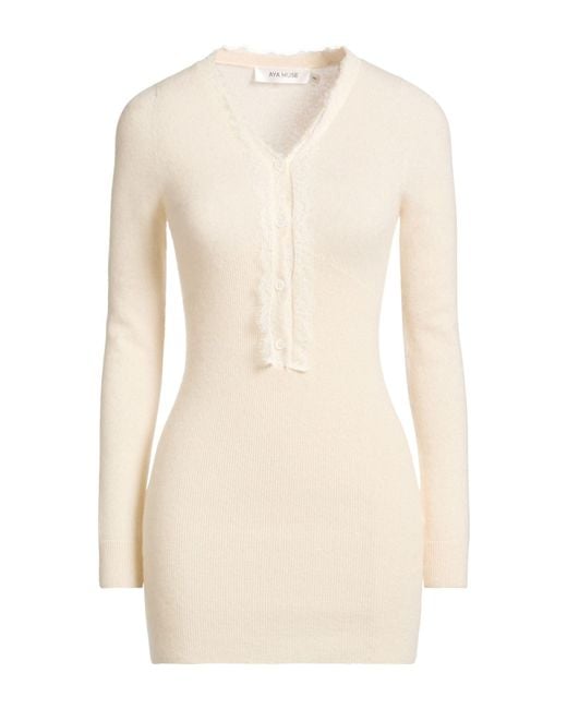 AYA MUSE Natural Mini Dresses