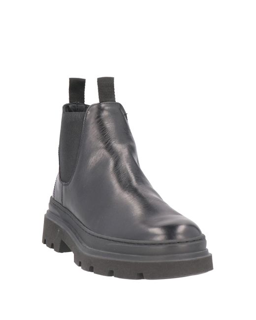 ALBUSCERI Gray Ankle Boots for men