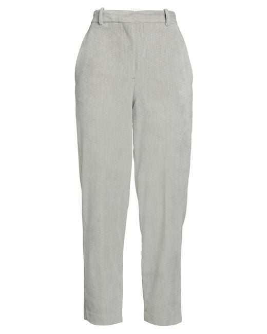 Circolo 1901 Gray Pants Cotton, Polyester