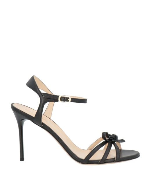 Baldinini Metallic Sandals Leather