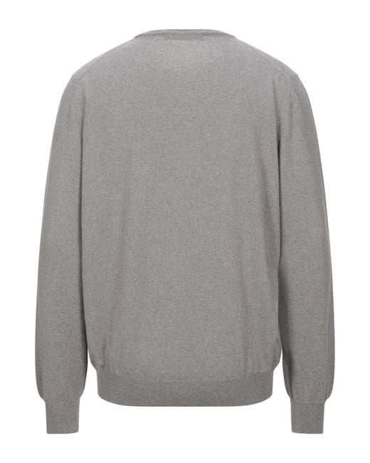 Pullover La Fileria de hombre de color Gray