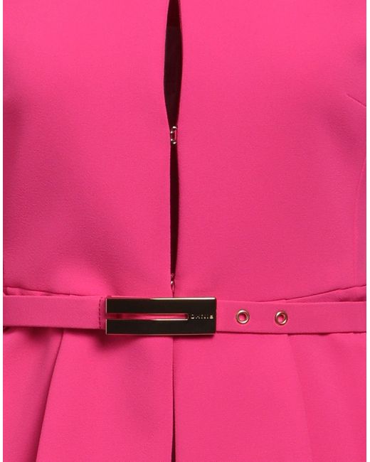 Pinko Pink Fuchsia Jacket Polyester, Elastane