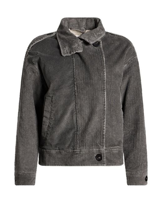 Peserico Gray Jacket Cotton, Elastane