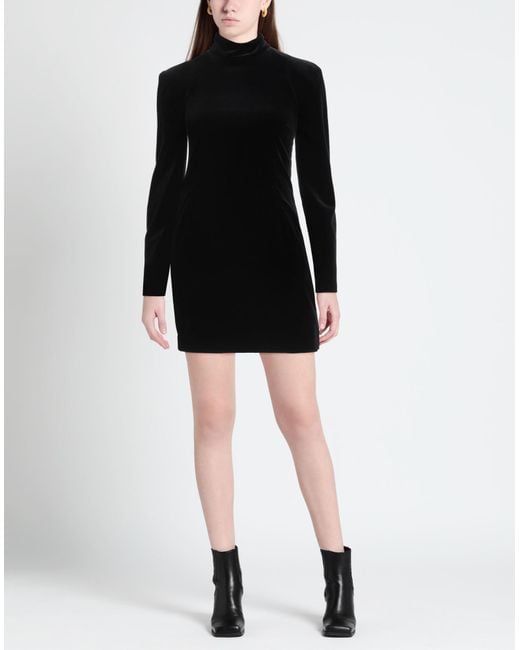 Patou Black Mini Dress