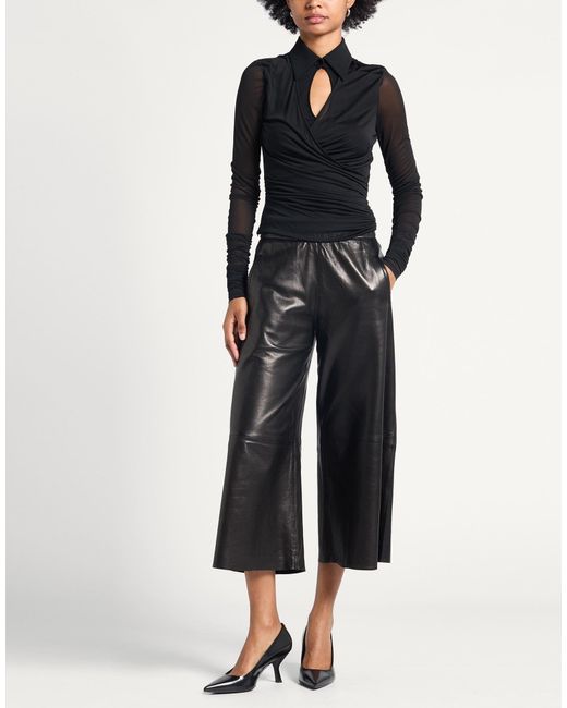 Max Mara Black Top Viscose