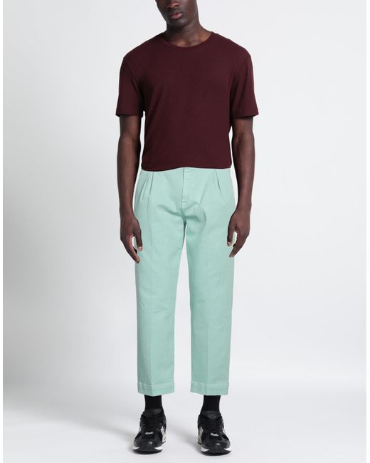 Versace Green Denim Trousers