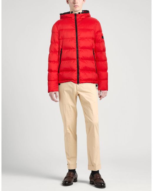 Peuterey Red Puffers for men