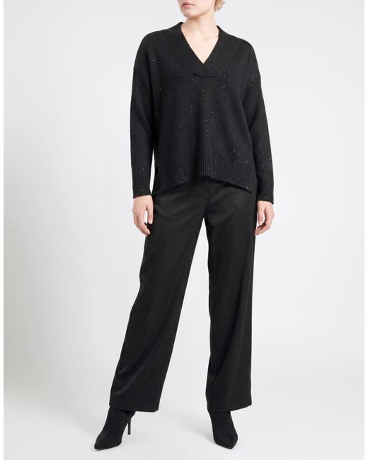 Pullover Caractere de color Black