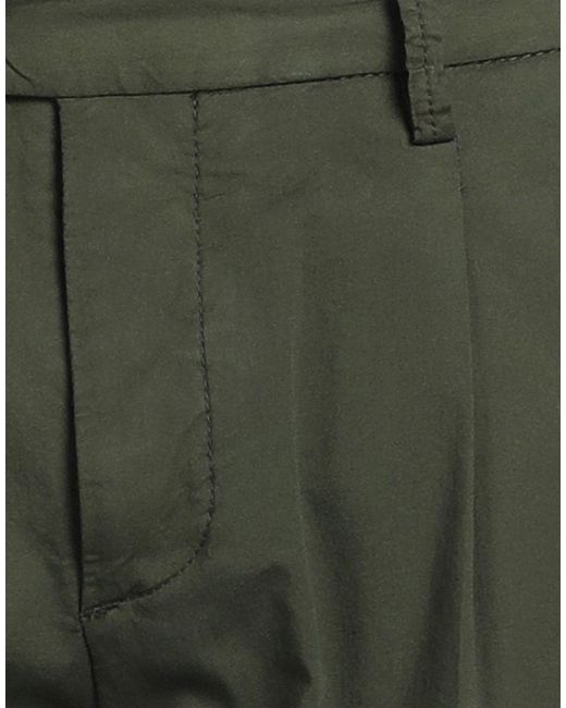 TWENTY-ONE by ANTONIO CARNEVALE Green Trouser for men
