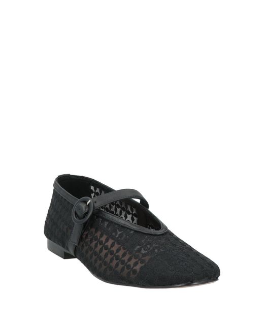 Bibi Lou Black Ballet Flats