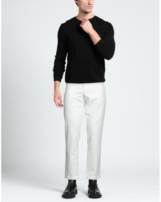 Maison Clochard White Pants for men