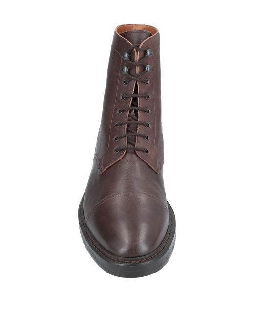 Doucal's Brown Ankle Boots for men