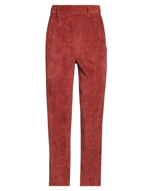 MÊME ROAD Red Rust Pants Polyester, Nylon, Elastane