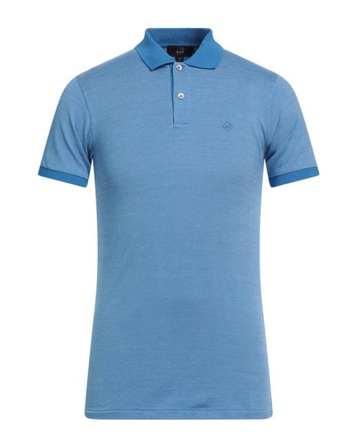 Dunhill Blue Polo Shirt for men