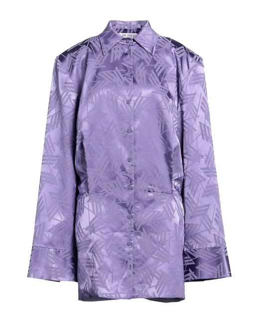 The Attico Purple Mini Dress