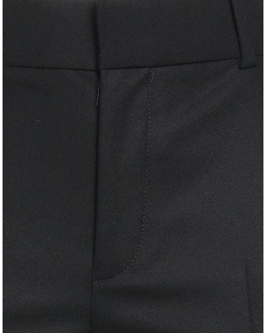 Nili Lotan Black Pants Wool, Elastane