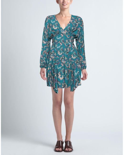 Gaelle Paris Blue Mini Dress