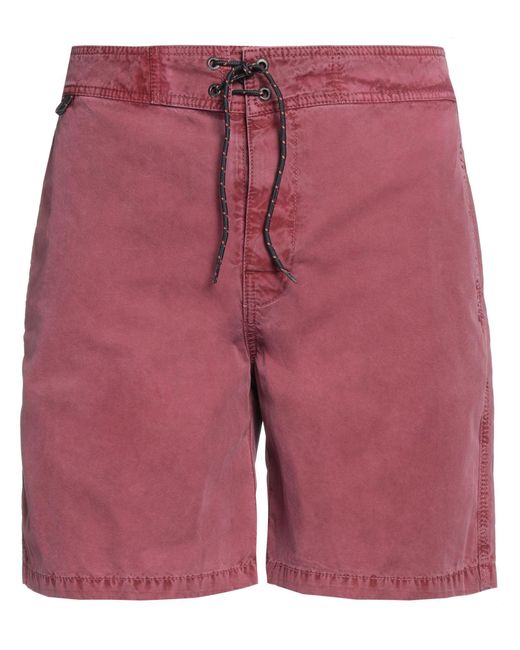 Sundek Red Shorts & Bermuda Shorts for men