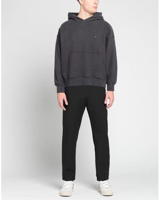 A PAPER KID Gray Sweatshirt for men