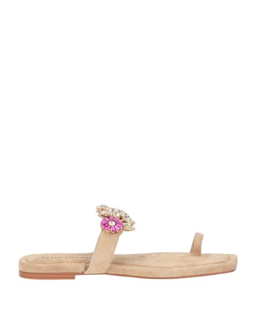 Alma En Pena. Pink Thong Sandals