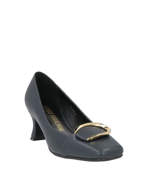 Luciano Barachini Blue Pumps Leather