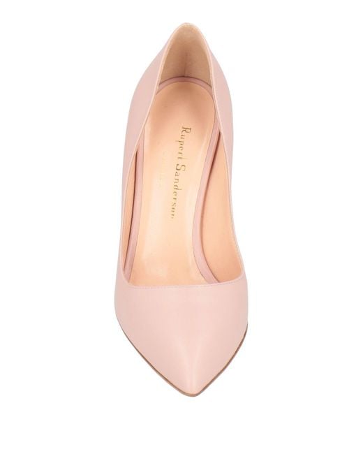 Rupert Sanderson Pink Blush Pumps Leather