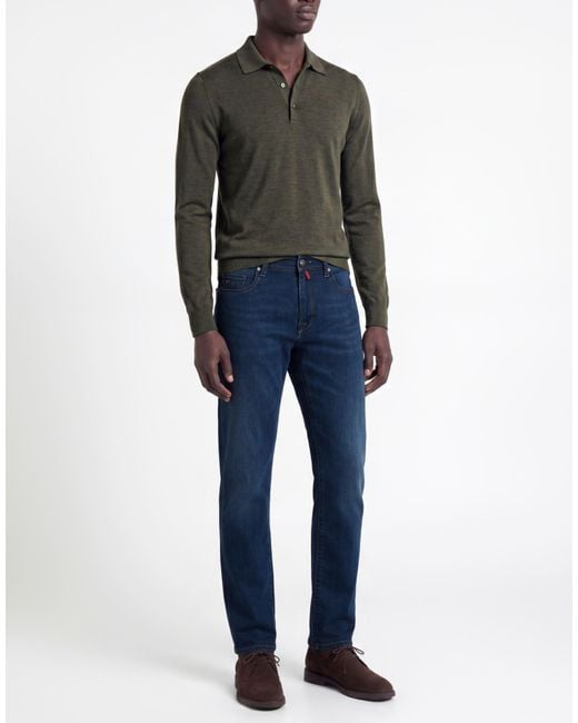 Tramarossa Blue Jeans Cotton, T-400 Fiber, Elastane for men