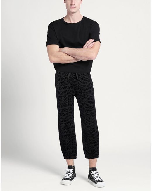 Versace Jeans Couture Black Trouser for men