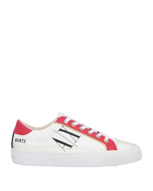 ARMANI EXCHANGE White Trainers