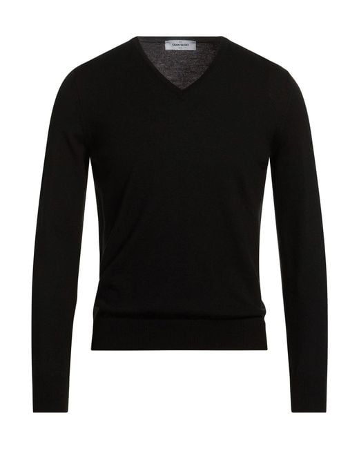 Pullover Gran Sasso de hombre de color Black