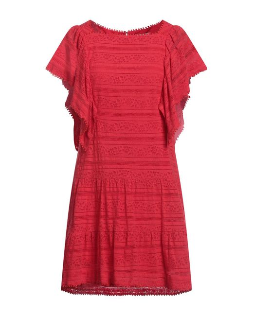 Sabina Musayev Red Mini Dress