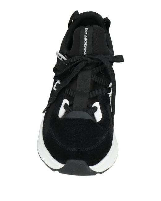 EA7 Black Sneakers for men
