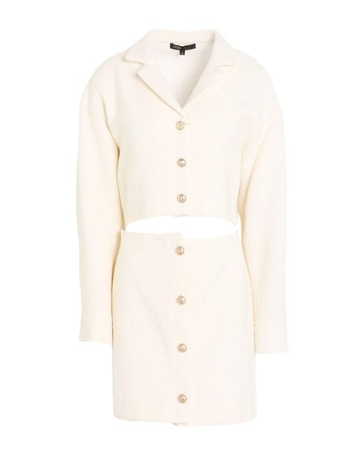 Maje White Mini Dress