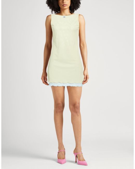 Gcds Multicolor Mini Dress