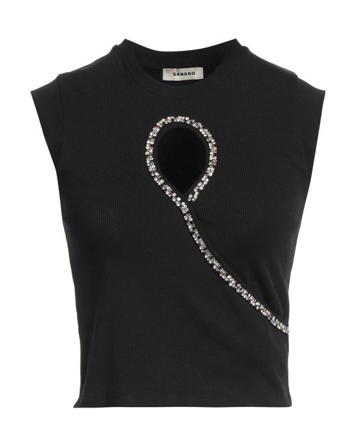 Top Sandro de color Black