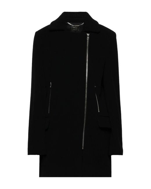 Liu Jo Synthetic Coat in Black | Lyst