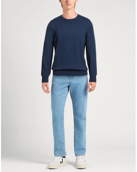 Gran Sasso Blue Jumper for men