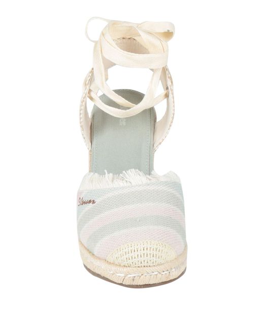 Blauer Natural Espadrilles