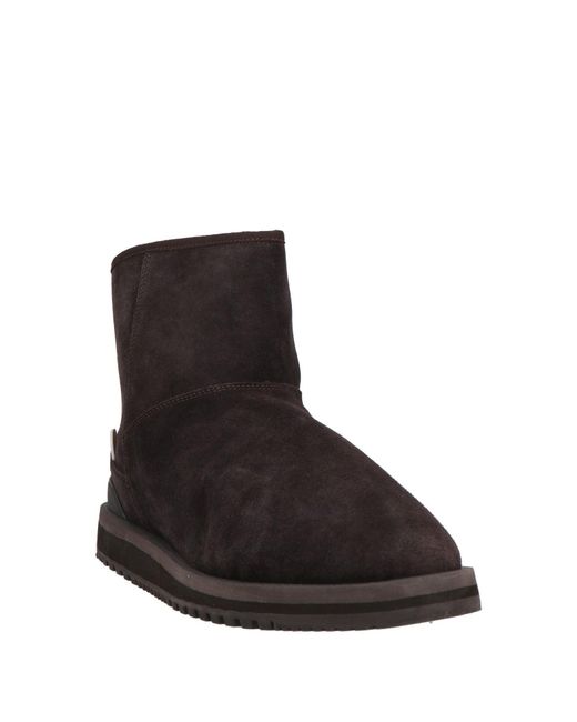 Suicoke Black Ankle Boots for men