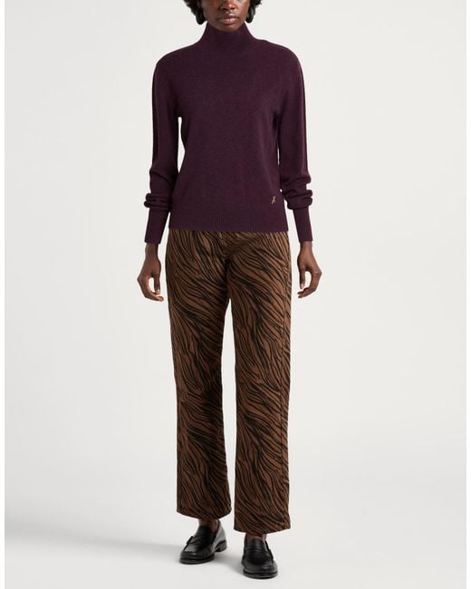 Patrizia Pepe Purple Turtlenecks