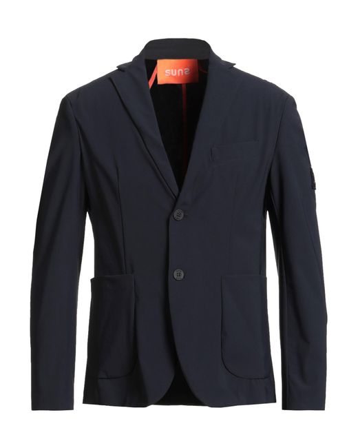 Suns Boards Blue Midnight Blazer Polyamide, Elastane for men