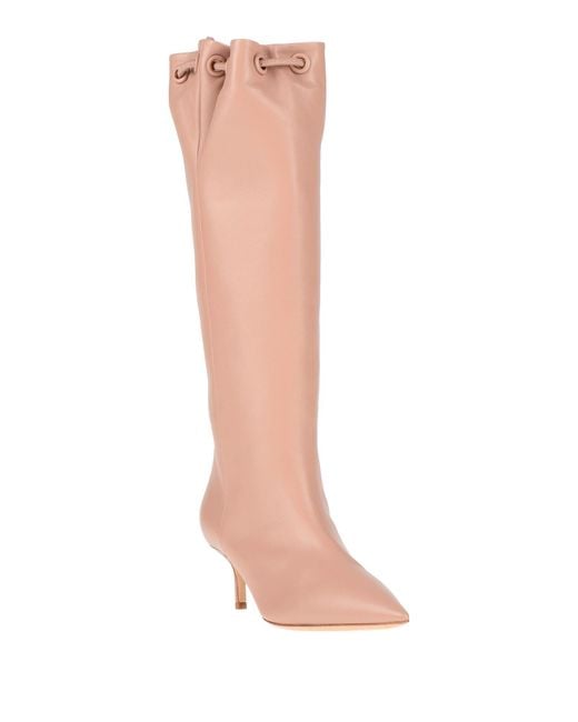 Rodo White Boot Leather