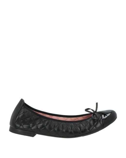 Pretty Ballerinas Black Ballet Flats