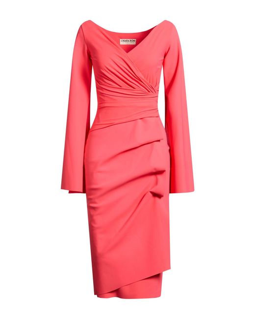 La Petite Robe Di Chiara Boni Pink Midi Dress