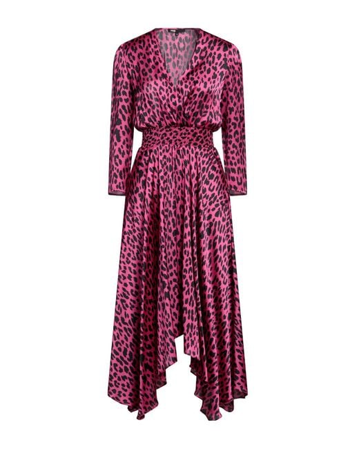 Maje Purple Midi Dress