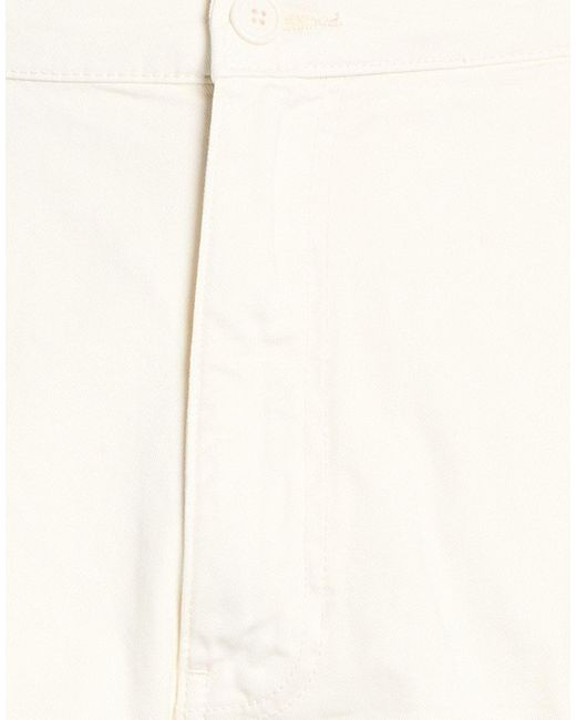 Guess Natural Ivory Shorts & Bermuda Shorts Cotton for men