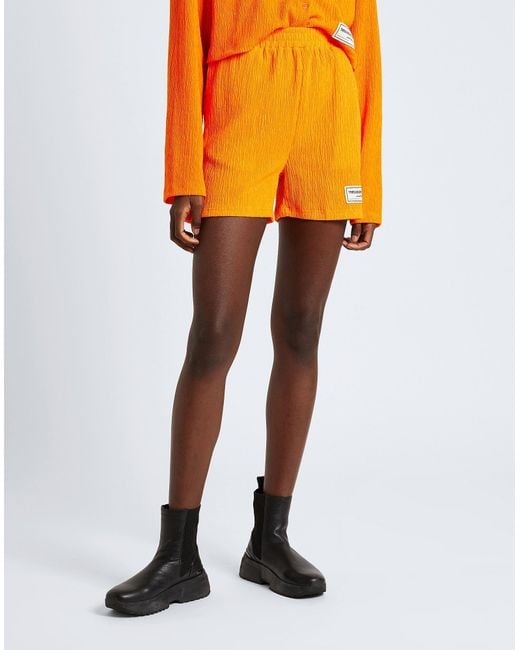 THE GIVING MOVEMENT x YOOX Orange Shorts & Bermuda Shorts