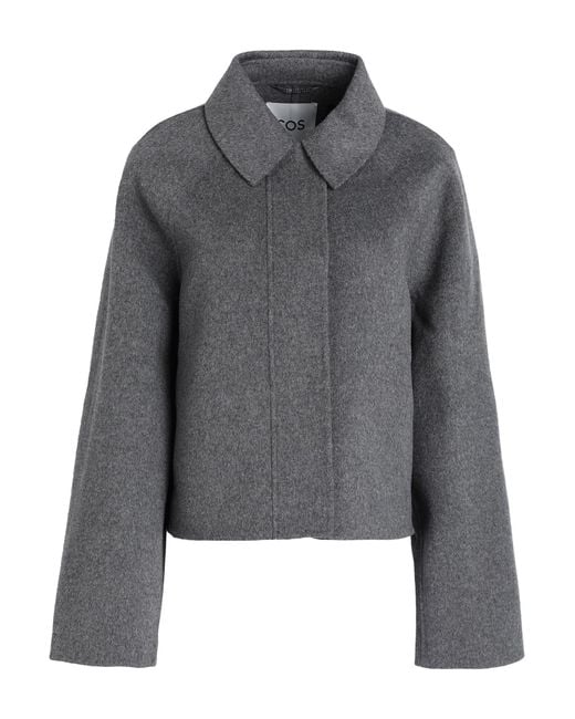 Manteau long COS en coloris Gray