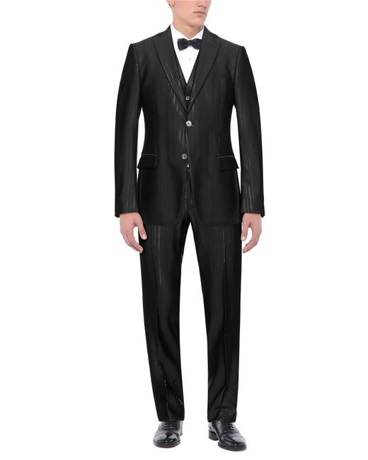 Pal Zileri Cerimonia Synthetic Suit in Black for Men | Lyst