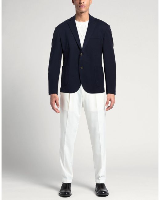 Massimo Rebecchi Blue Blazers for men